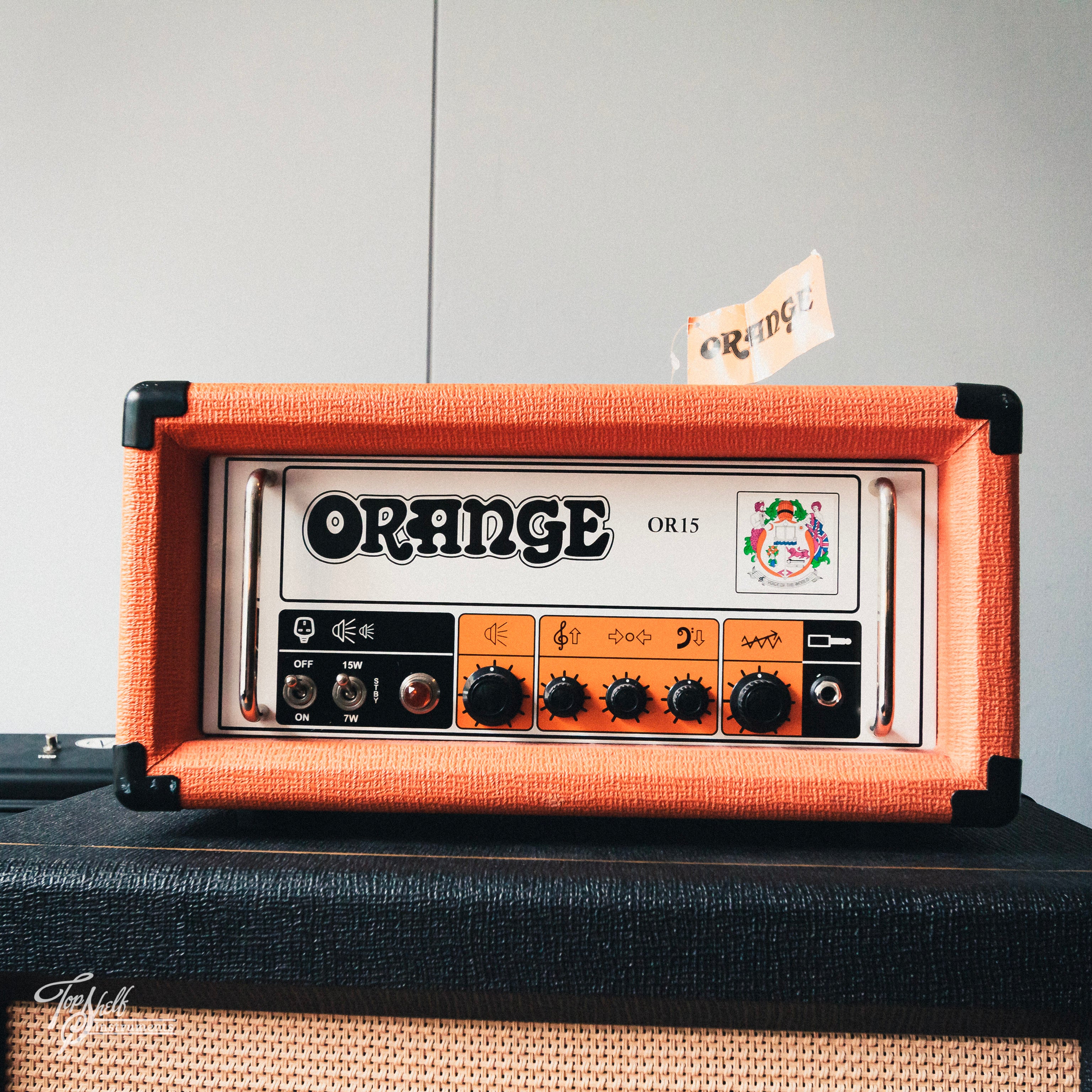 Orange OR15 15w Guitar Amp Head – Topshelf Instruments