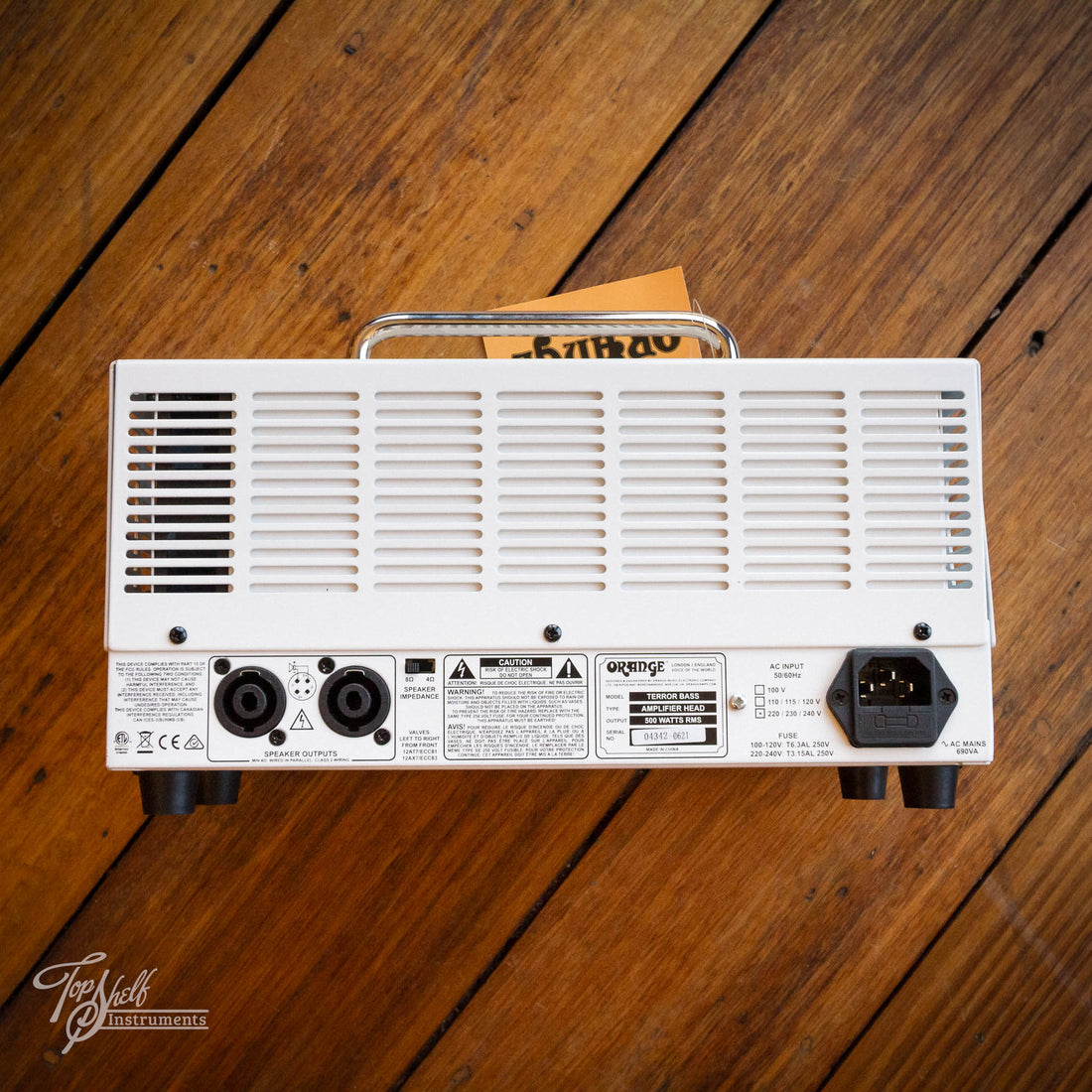 Orange Terror Bass 500w Amp Head