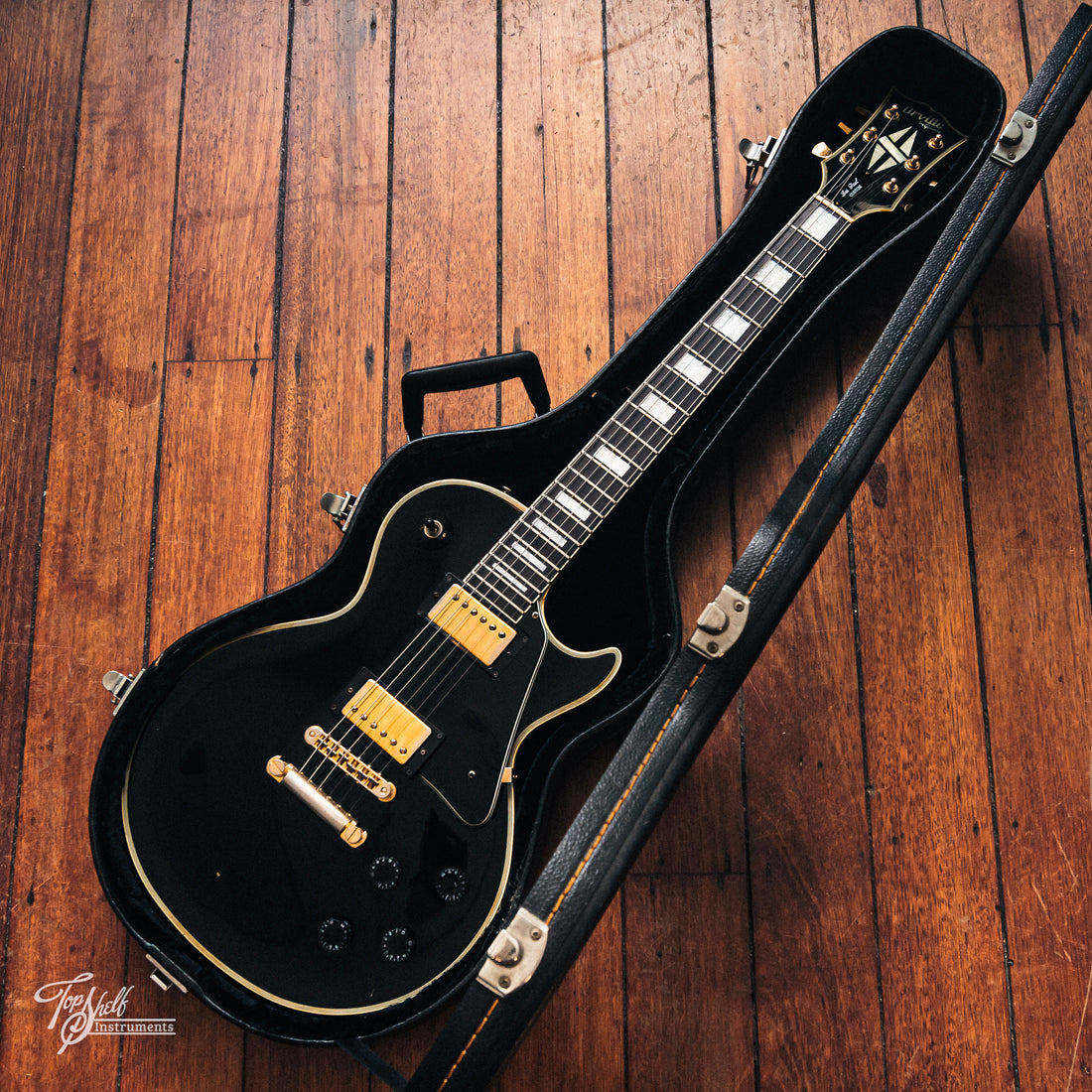 Orville by Gibson Les Paul Custom Ebony 1990