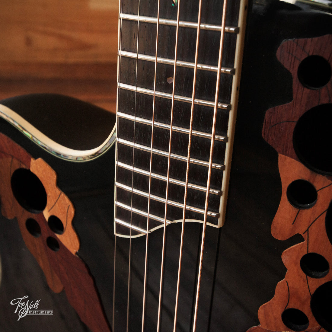 Ovation Celebrity CC-44L Left Handed Acoustic/Electric Black 2011