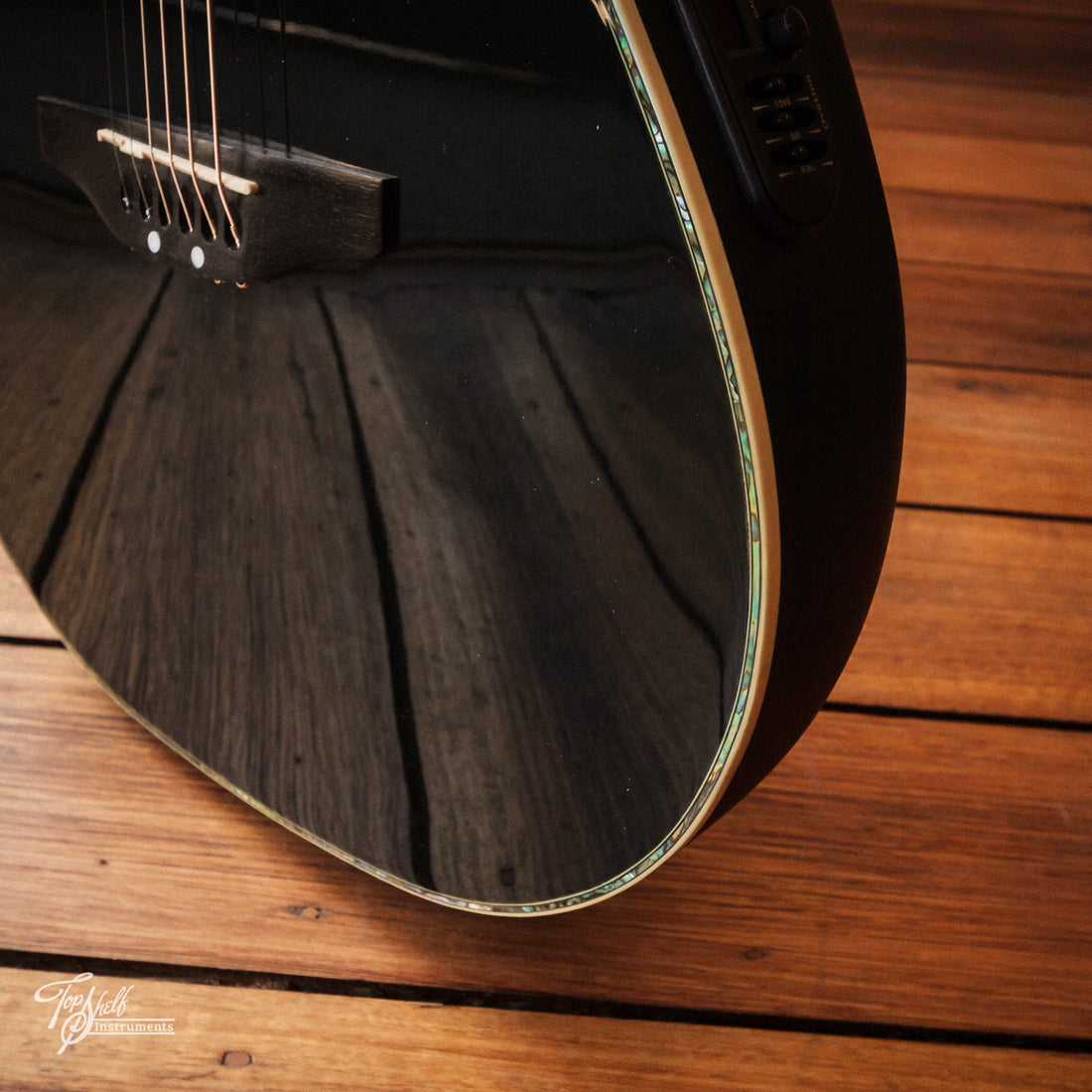 Ovation Celebrity CC-44L Left Handed Acoustic/Electric Black 2011