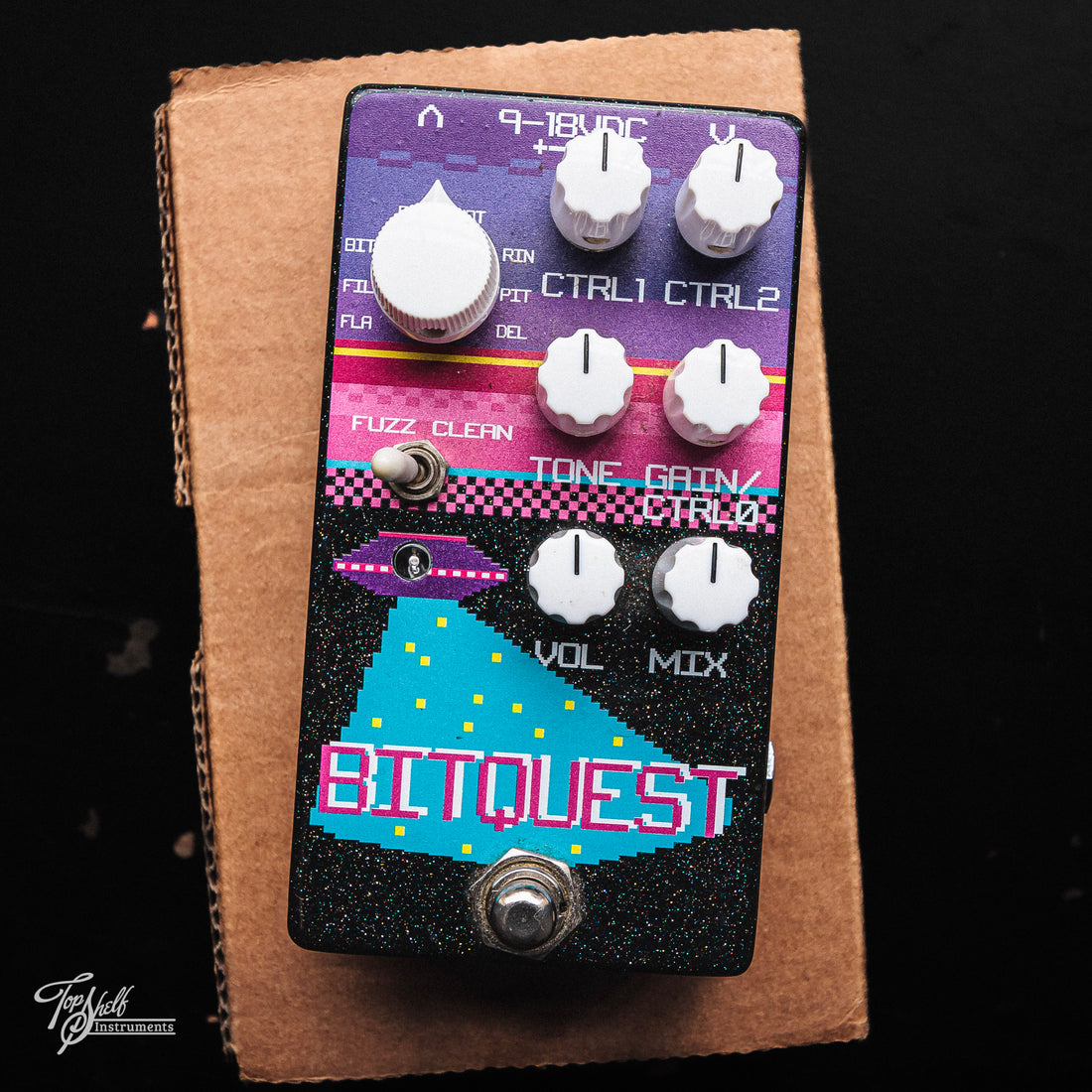 bitcrusher pedals Dr. Scientist BitQuest Bitcrusher/Multi-FX Pedal – Topshelf Instruments