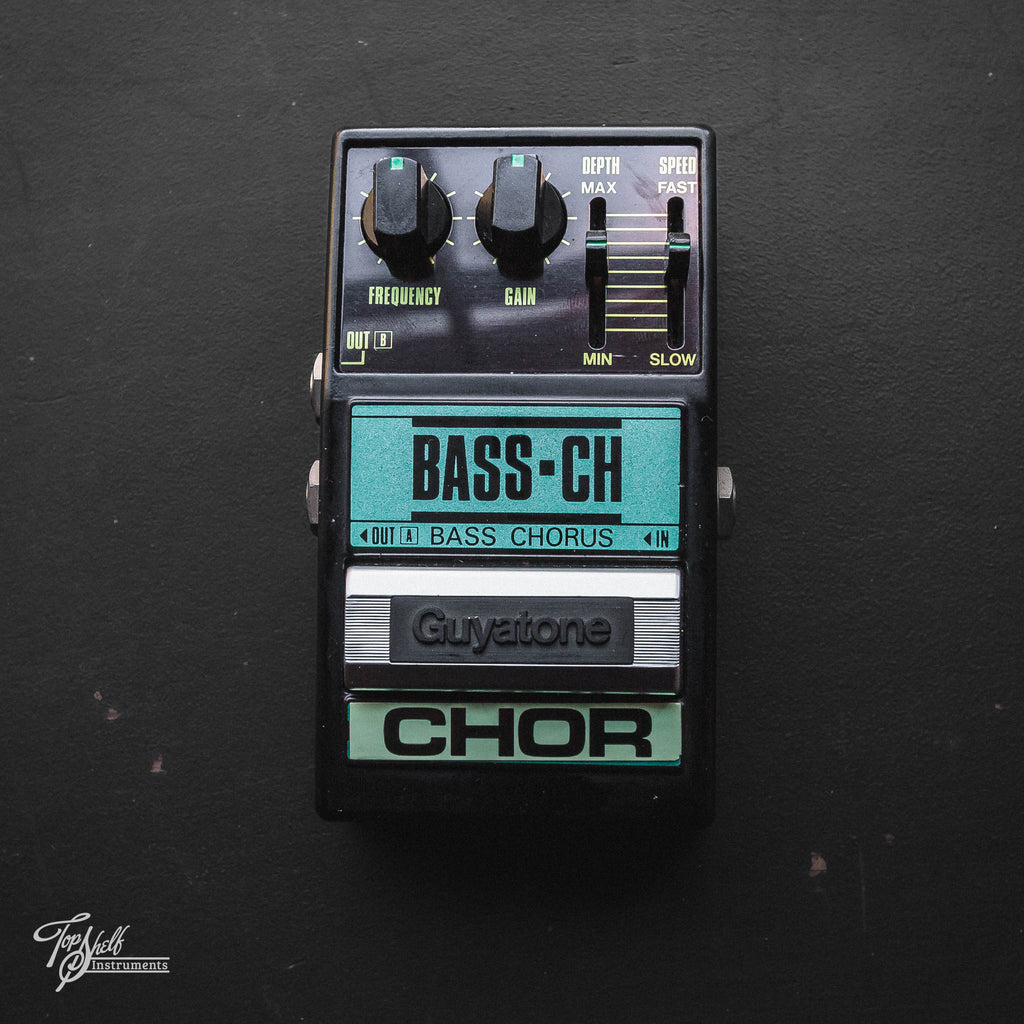 bass chorus pedal Guyatone PS-028 Bass-CH Bass Chorus Pedal – Topshelf Instruments