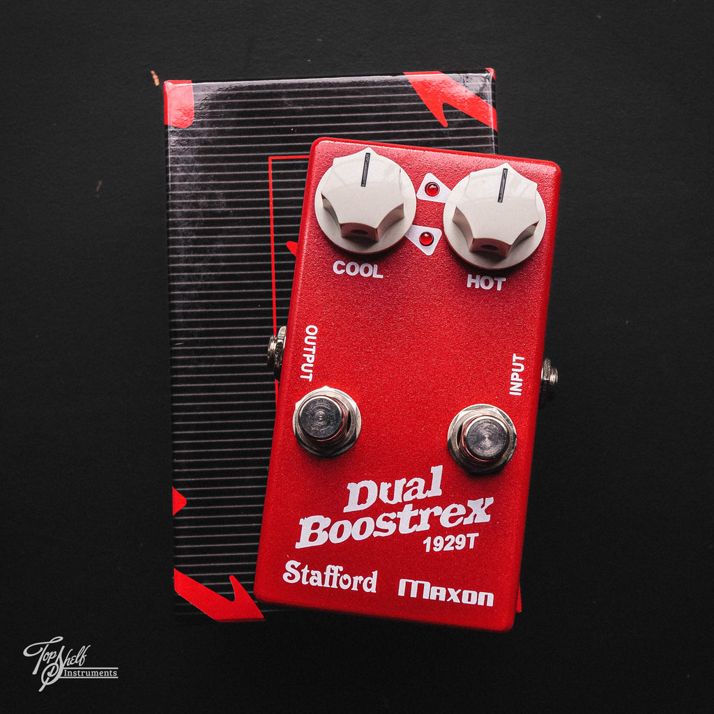 Maxon x Stafford Dual Boosterx 1929T Boost Pedal