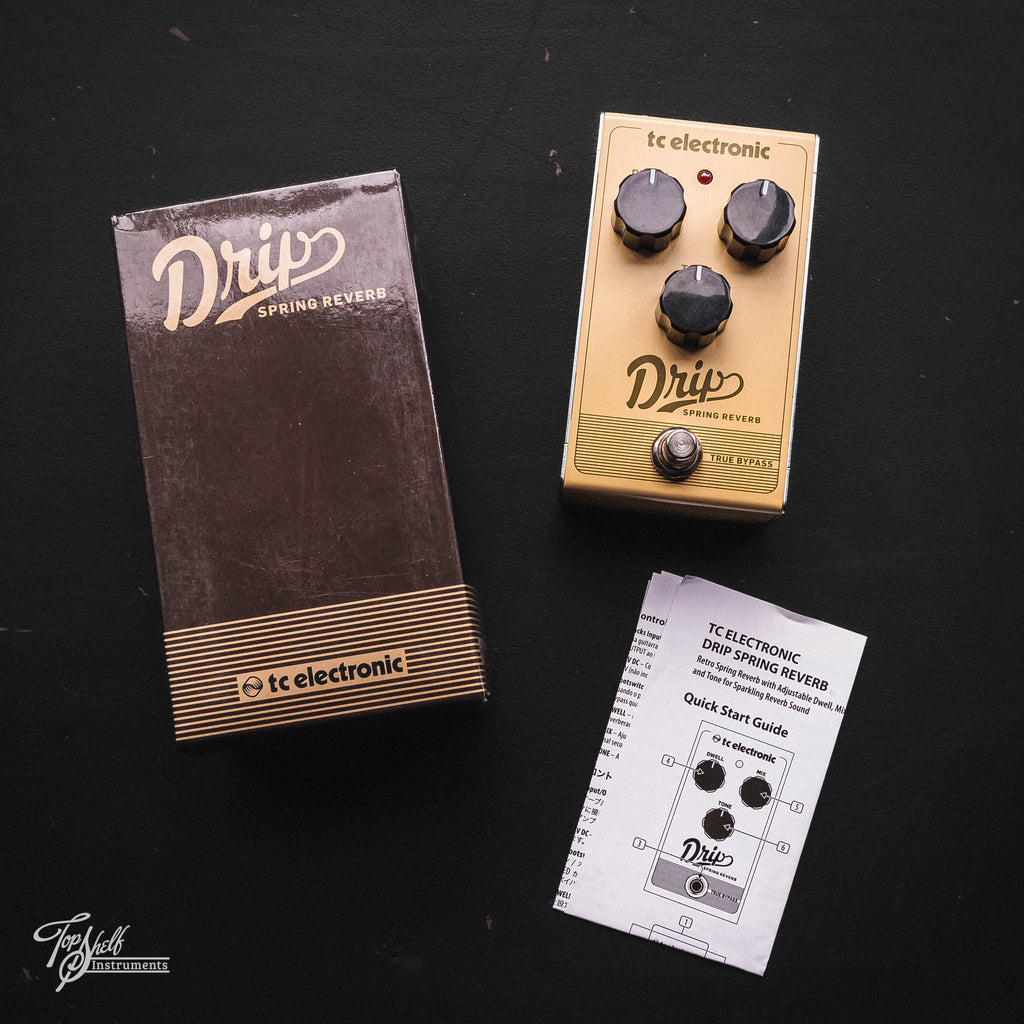 TC Electronic Drip Spring Reverb Pedal