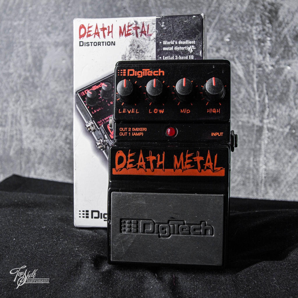 digitech death metal distortion pedal Digitech Death Metal Distortion Pedal – Topshelf Instruments