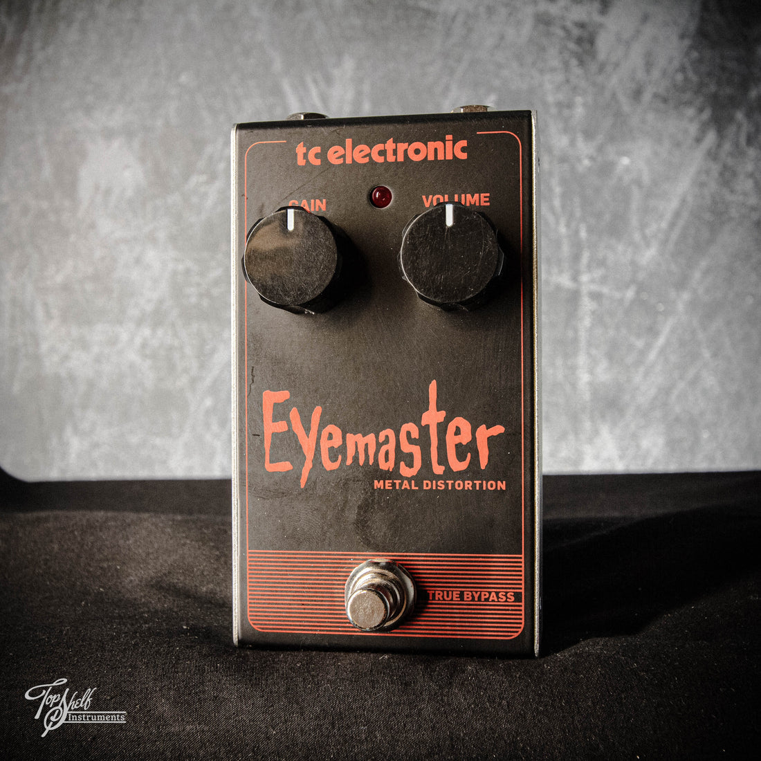 eyemaster pedal TC Electronic Eyemaster Metal Distortion Pedal – Topshelf Instruments