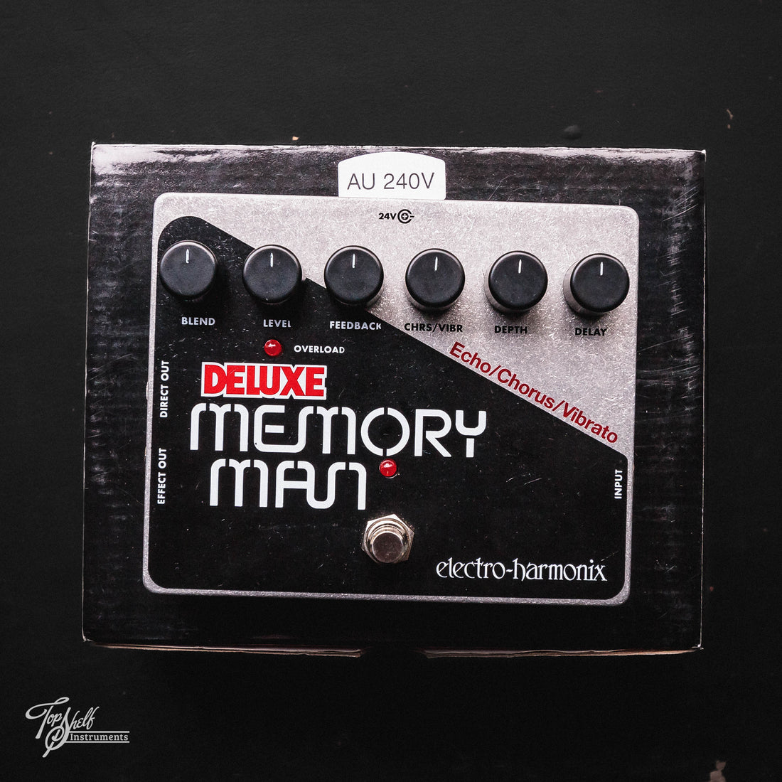 dmm pedal Electro-Harmonix Deluxe Memory Man Delay Pedal – Topshelf Instruments