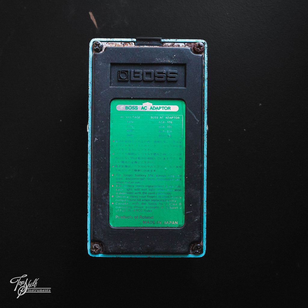 chorus ce 2 pedal Boss CE-2 Chorus Pedal Japan 1981 – Topshelf Instruments