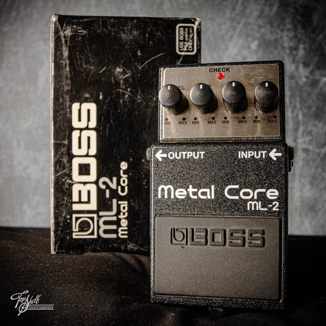 boss metal core distortion pedal Boss ML-2 Metal Core Distortion Pedal – Topshelf Instruments