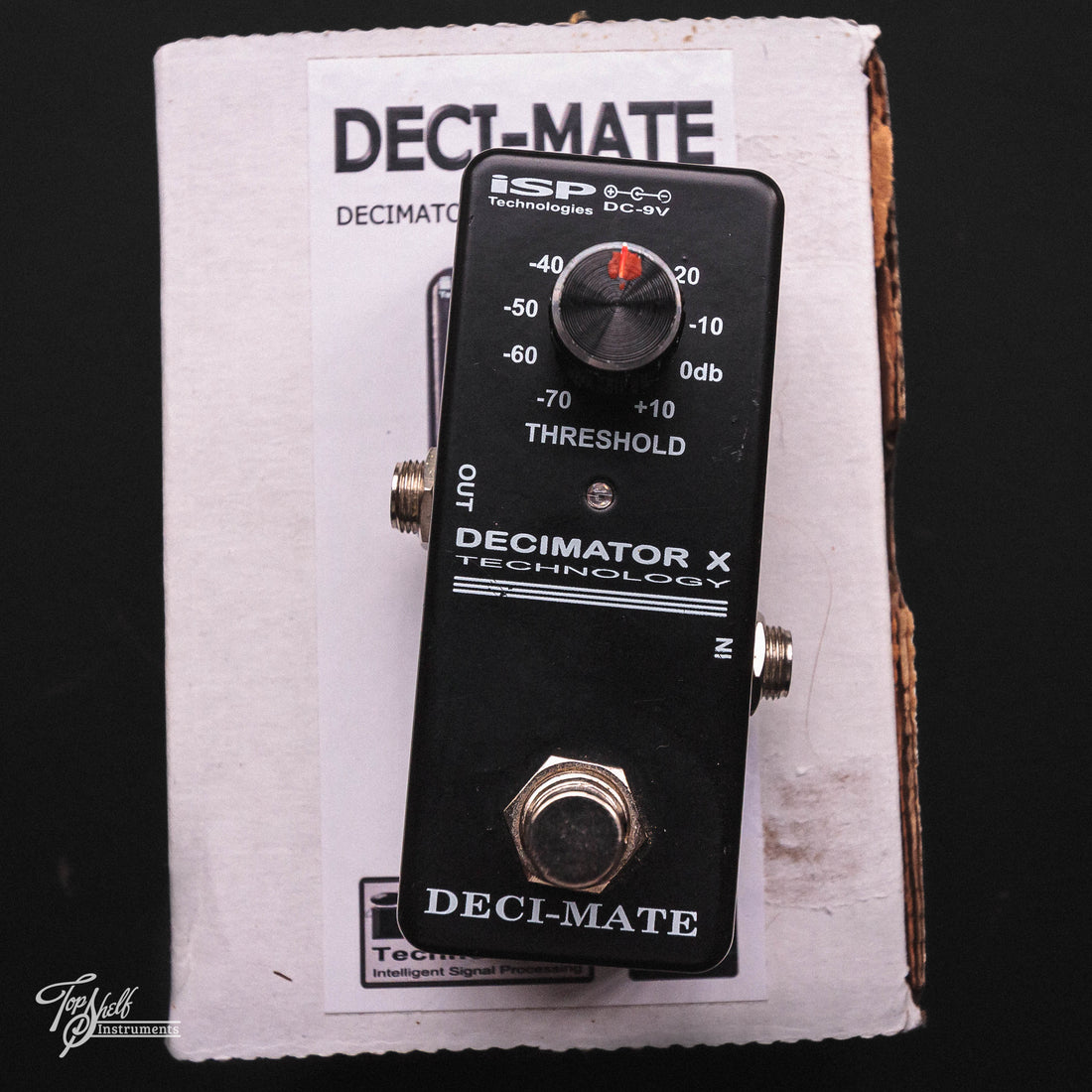 ISP Deci-Mate Micro-Decimator Noise Reduction Pedal – Topshelf Instruments