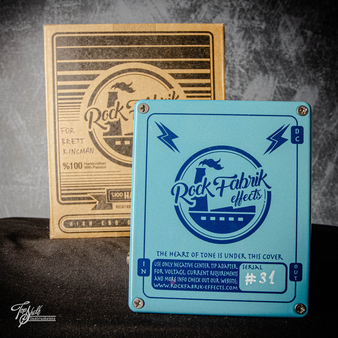 Rokfabric Effects Aqua Lung Overdrive Pedal