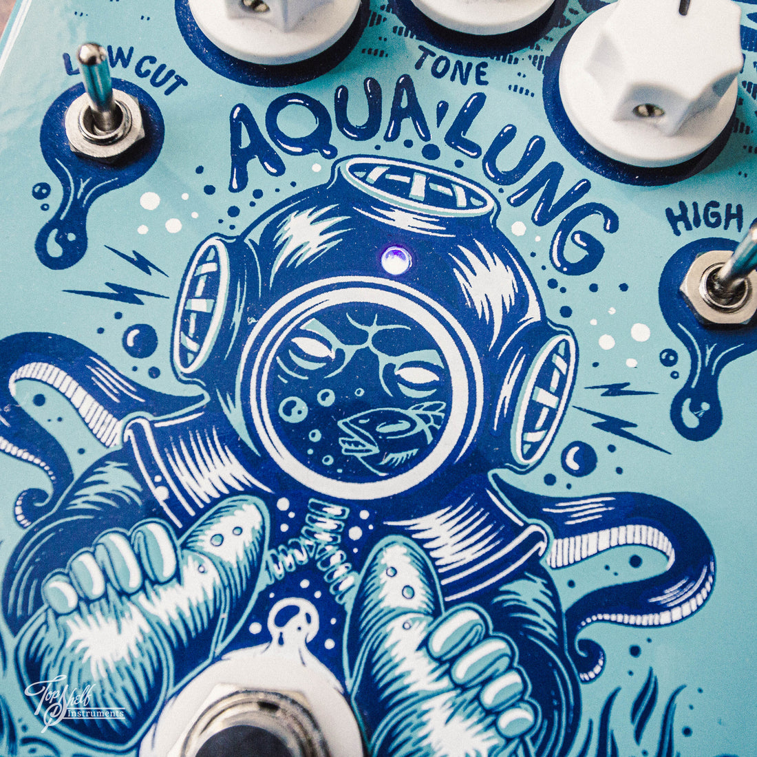 Rokfabric Effects Aqua Lung Overdrive Pedal