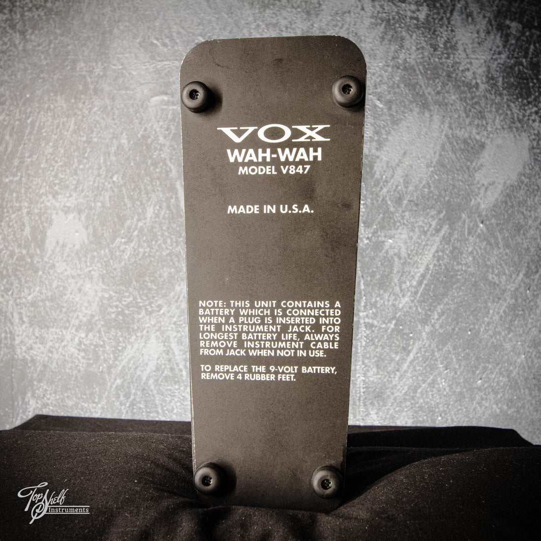 Vox V847 Wah Pedal