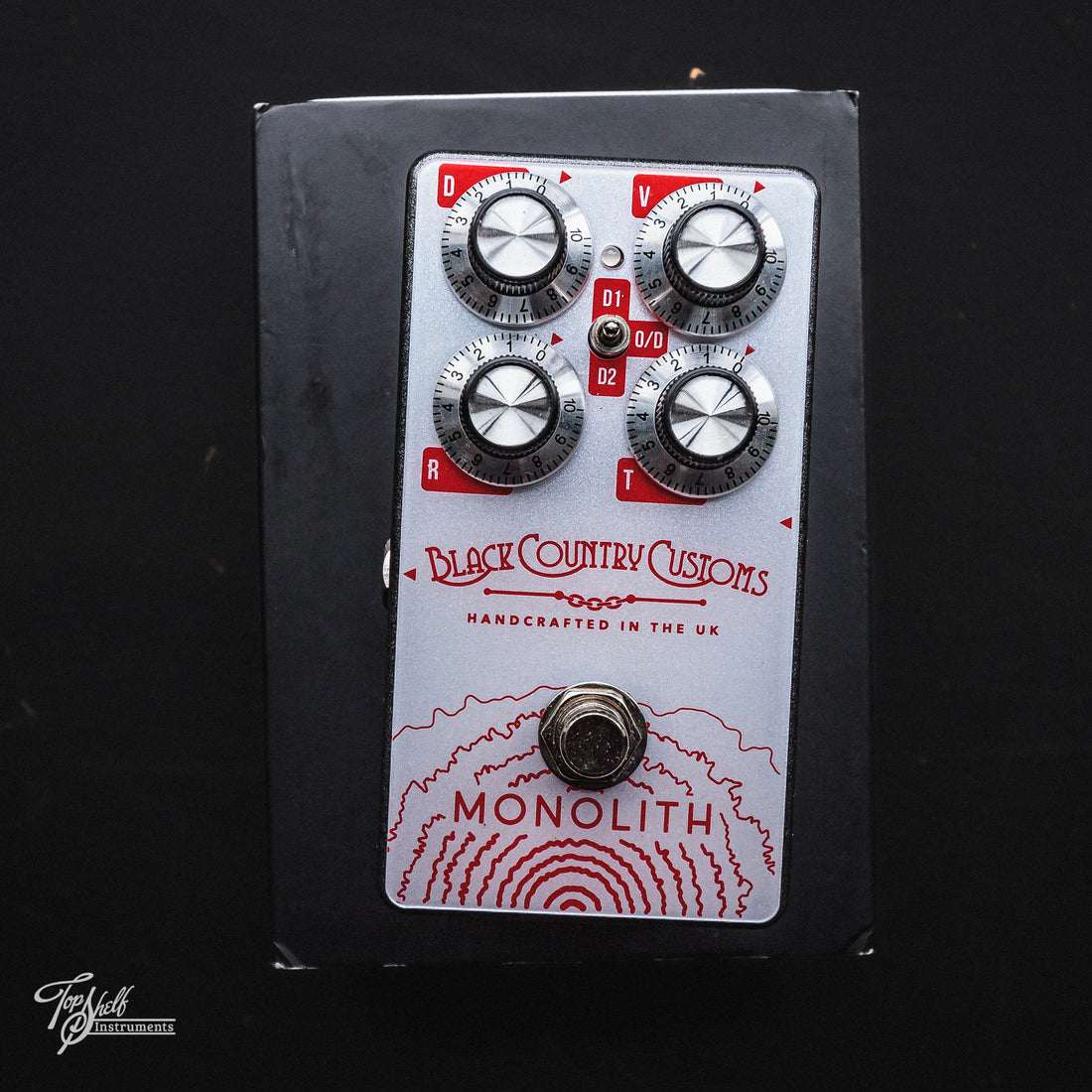 black country customs pedals Black Country Customs Monolith Distortion Pedal – Topshelf Instruments