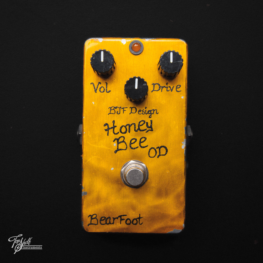 honey bee pedal Bearfoot FX Honey Bee Overdrive Pedal (3-Knob) – Topshelf Instruments