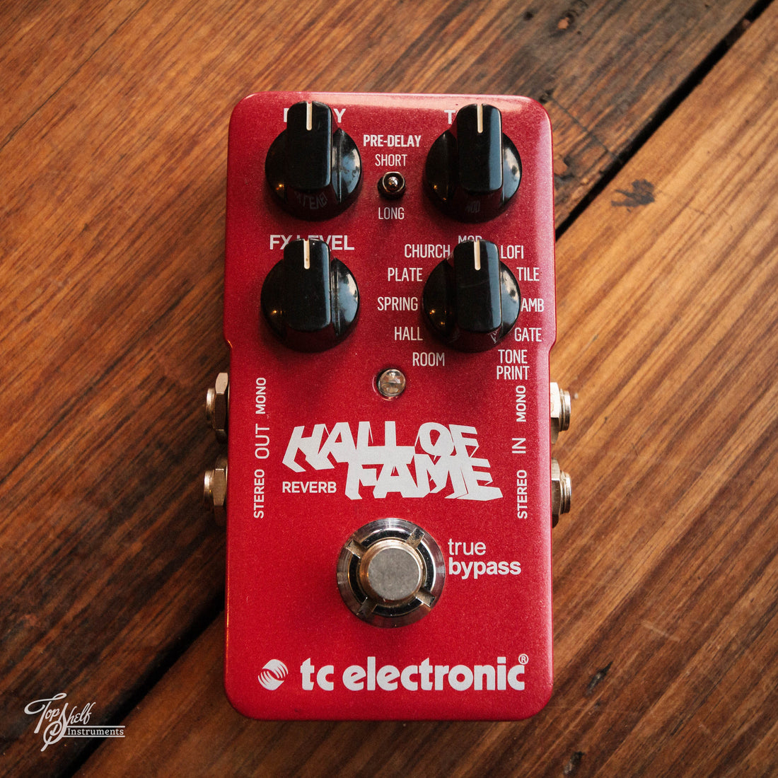 TC Electronic Hall of Fame v1 Reverb Pedal