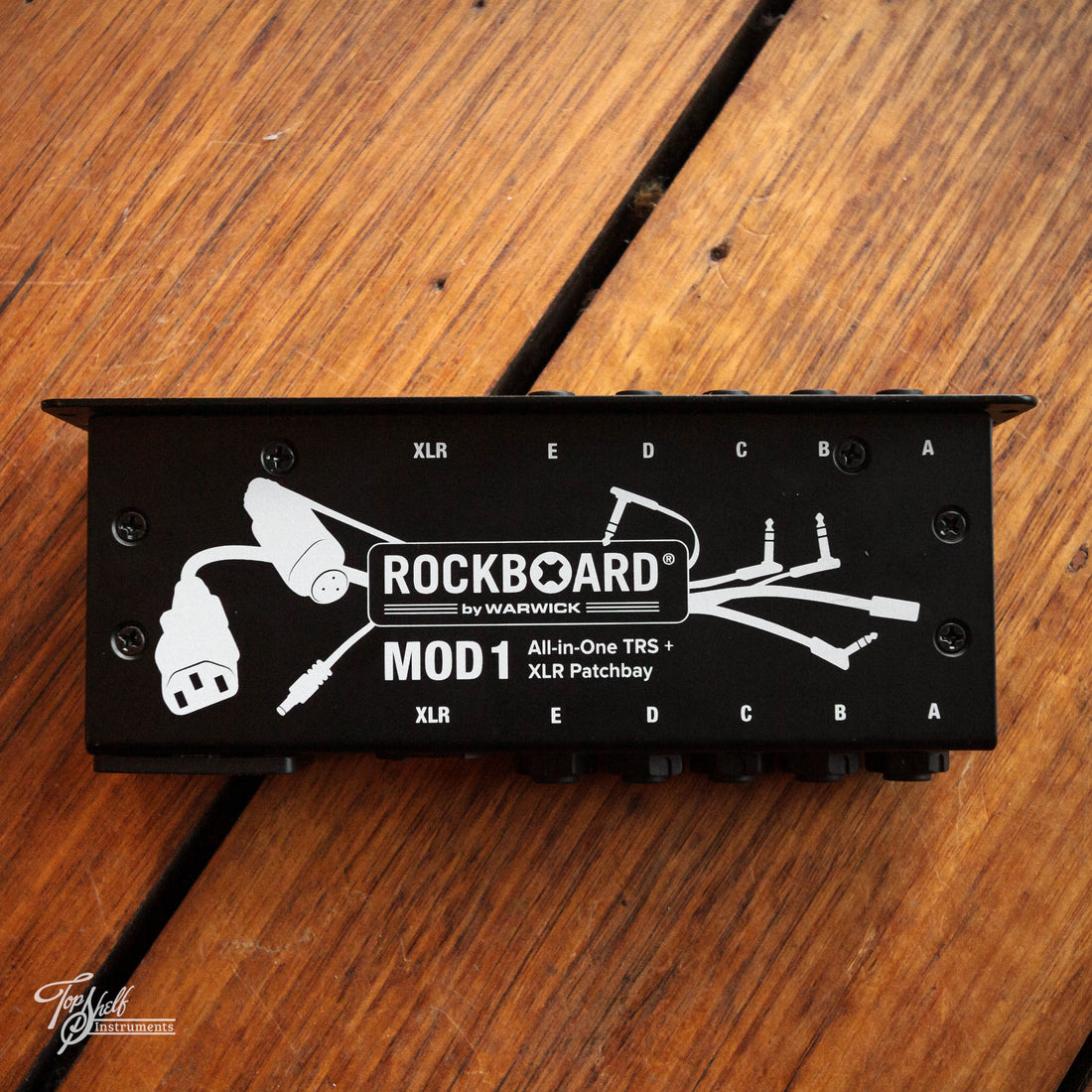 RockBoard Mod 1  All-in-one TRS + XLR Patchbay