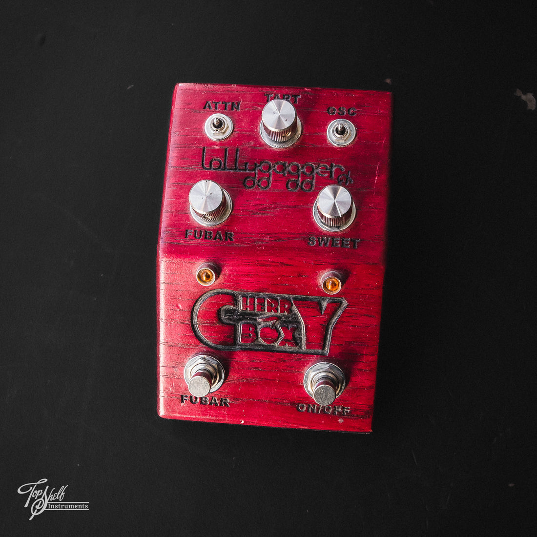 Lollygagger FX Cherry Box Fuzz Pedal