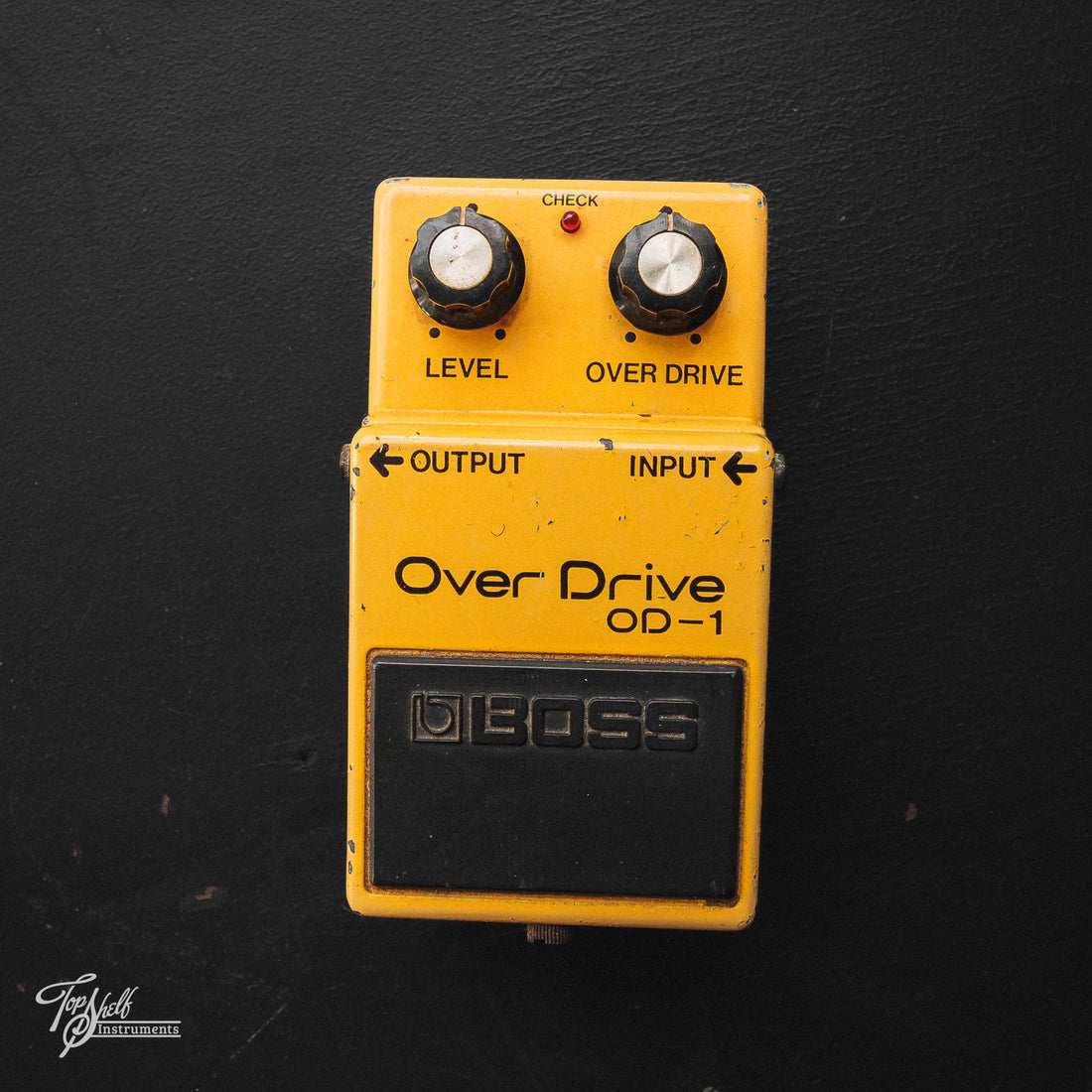 Boss OD-1 Overdrive #0000 Silver Screw 1980