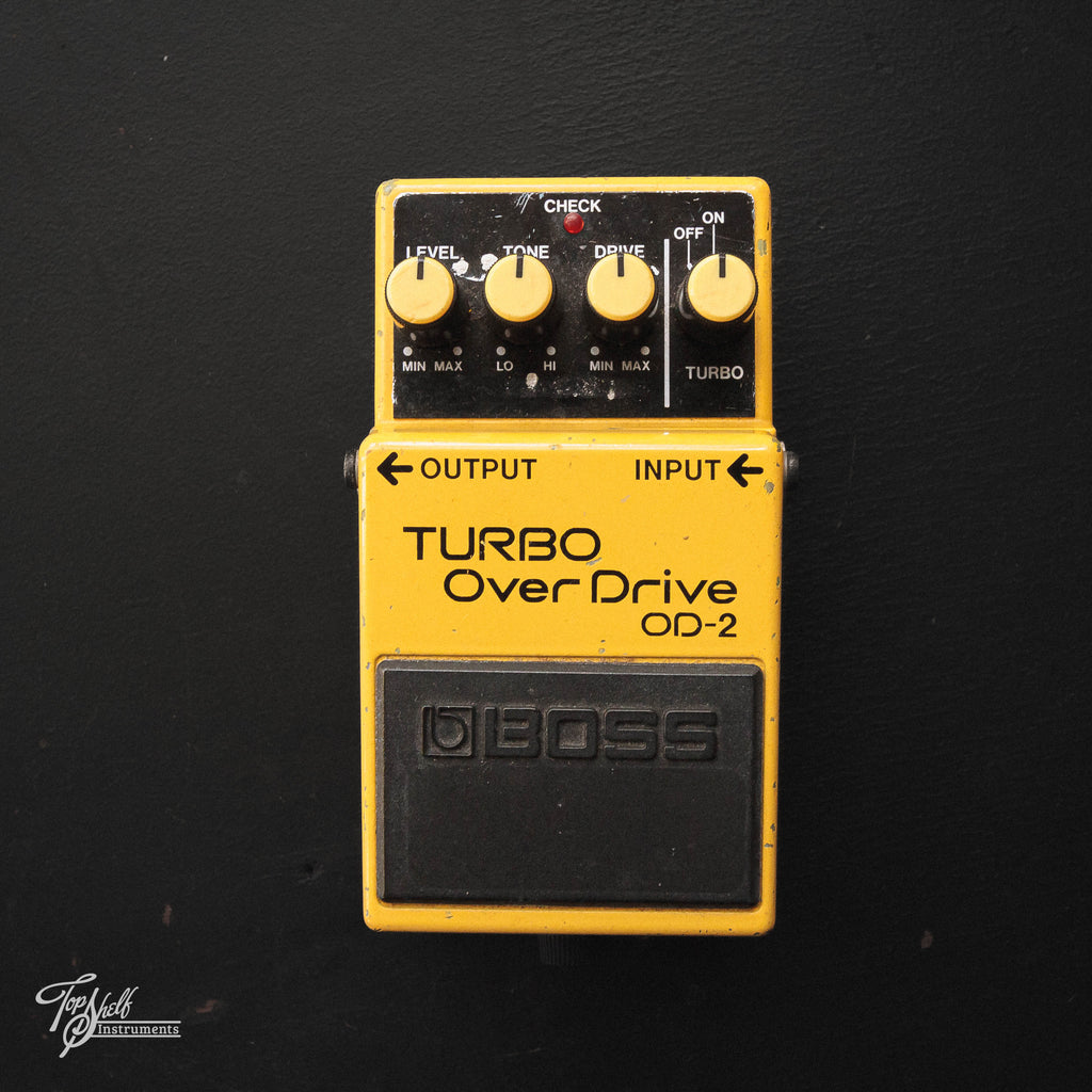 Boss OD-2 Turbo Overdrive Pedal 1989