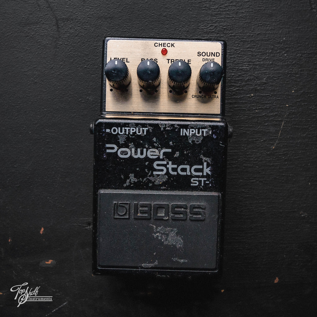 boss power stack pedal Boss ST-2 Power Stack Distortion Pedal – Topshelf Instruments