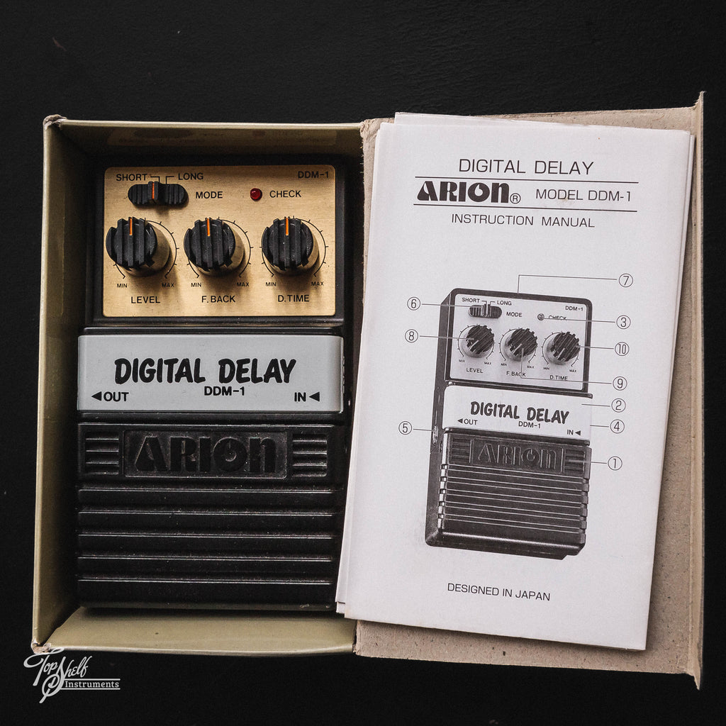 Arion DDM-1 Digital Delay Pedal