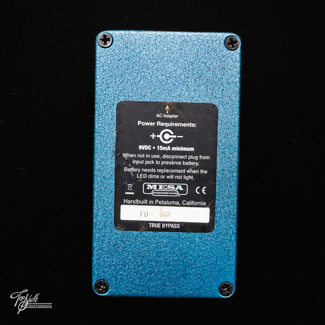 flux drive pedal Mesa Engineering Flux-Drive Overdrive Pedal – Topshelf Instruments
