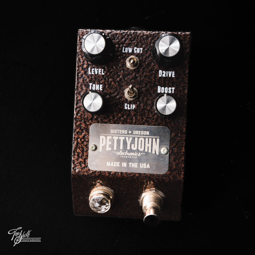 pettyjohn pedal Petty John Electronics Chime v1 Overdrive Pedal – Topshelf Instruments