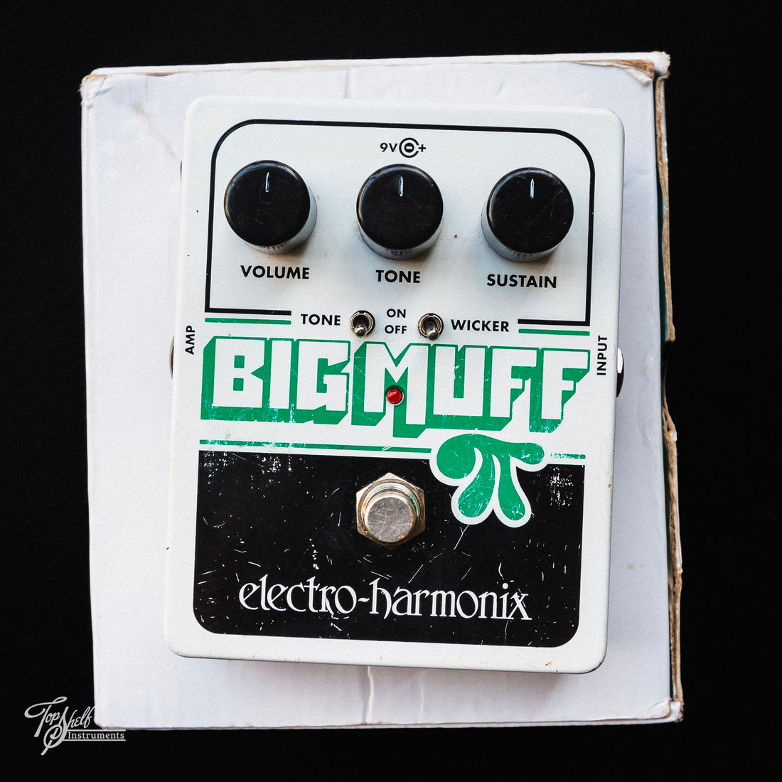 Electro-Harmonix Nano Big Muff Pi with Tone Wicker Fuzz Pedal