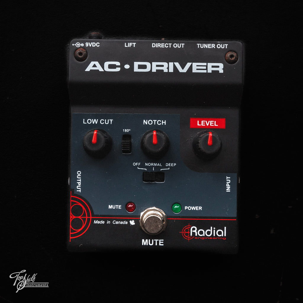 Radial AC Driver Acoustic Preamp DI