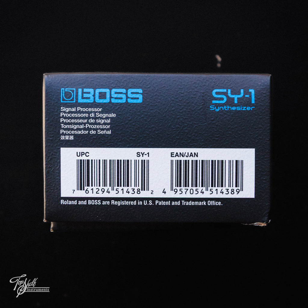Boss SY-1 Synthesizer Pedal