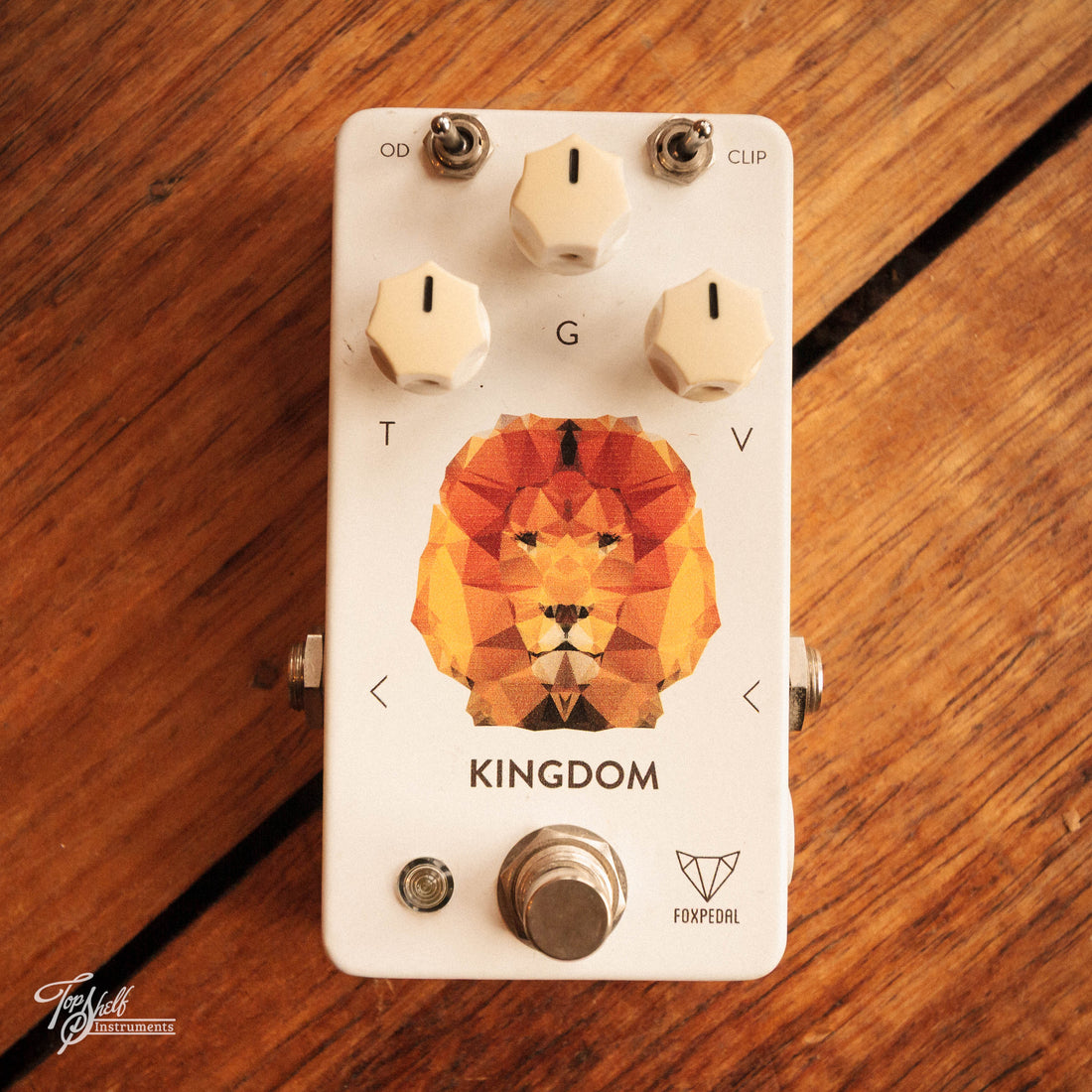 Foxpedal Kingdom V2 Transparent Overdrive Pedal