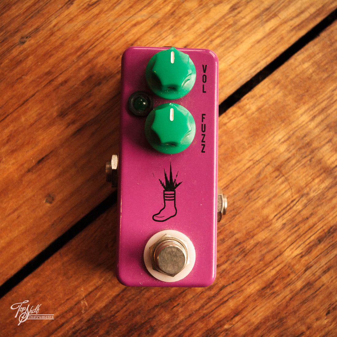 jhs pedals mini foot fuzz JHS Mini Foot Fuzz v1 Pedal – Topshelf Instruments