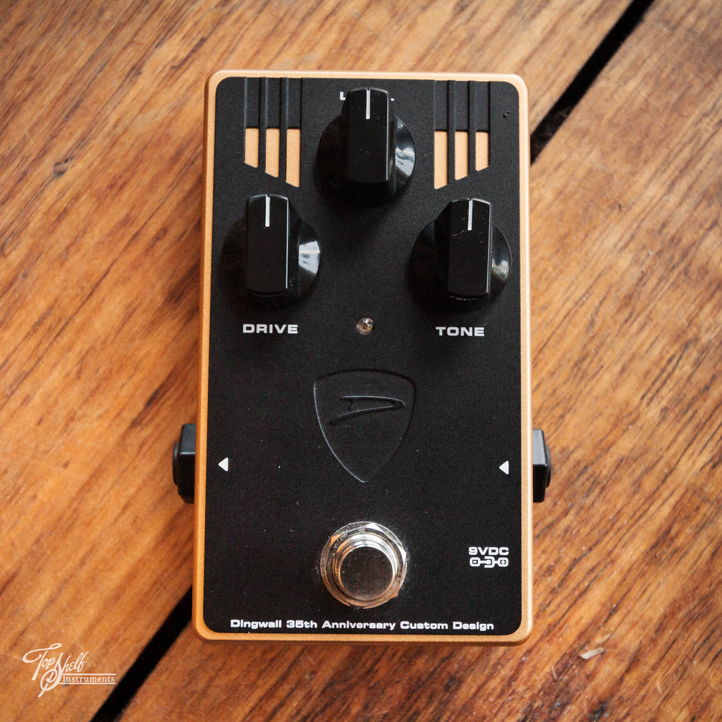 Dingwall 35th Anniversary Bass Drive Pedal – Topshelf Instruments