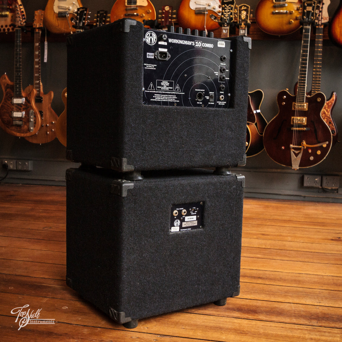Swr Working Man SWR Workingman's 10 Bass Amp Combo and 1X10T Cab 2004 – Topshelf ...