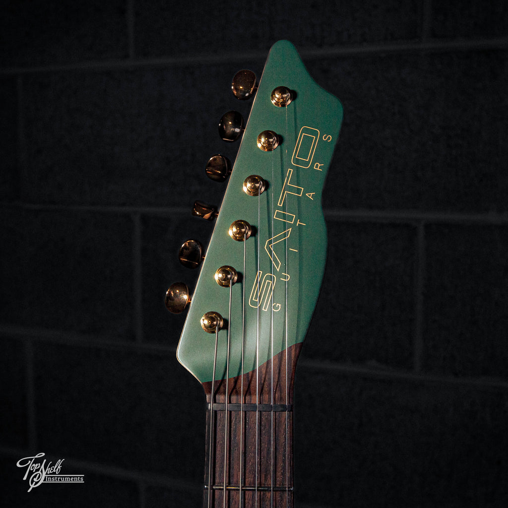 Saito Guitars S-622JMC Moss Green 2024 (New)