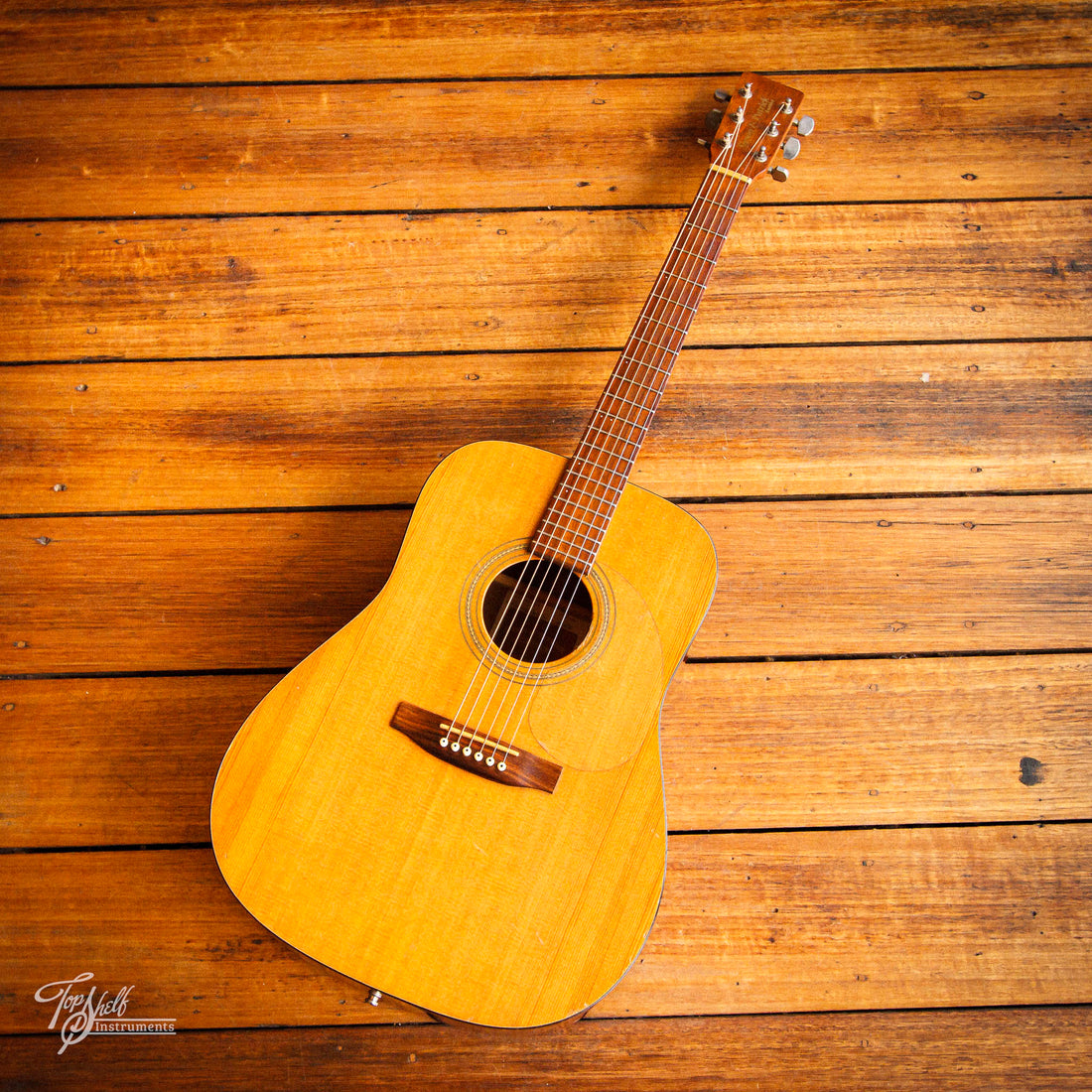 Simon & Patrick Mahogany H.G Dreadnought Acoustic Natural 1987
