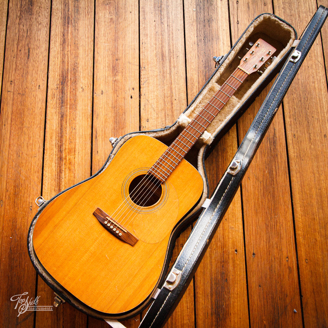 Simon & Patrick Mahogany H.G Dreadnought Acoustic Natural 1987