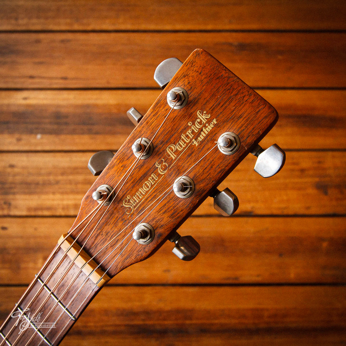 Simon & Patrick Mahogany H.G Dreadnought Acoustic Natural 1987