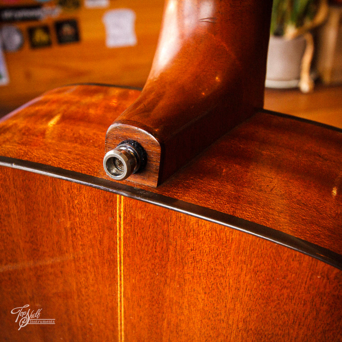 Simon & Patrick Mahogany H.G Dreadnought Acoustic Natural 1987