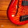 Spector Core 4 Fretless Quilt Cherry Burst 2011