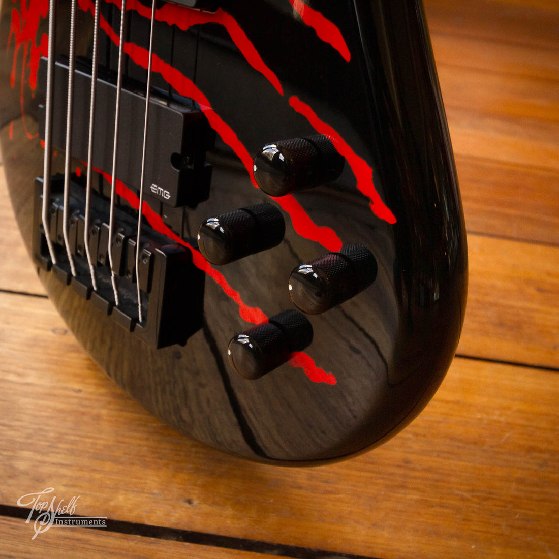 Spector Legend 5 Alex Webster Bass Guitar Blood Drip 2020