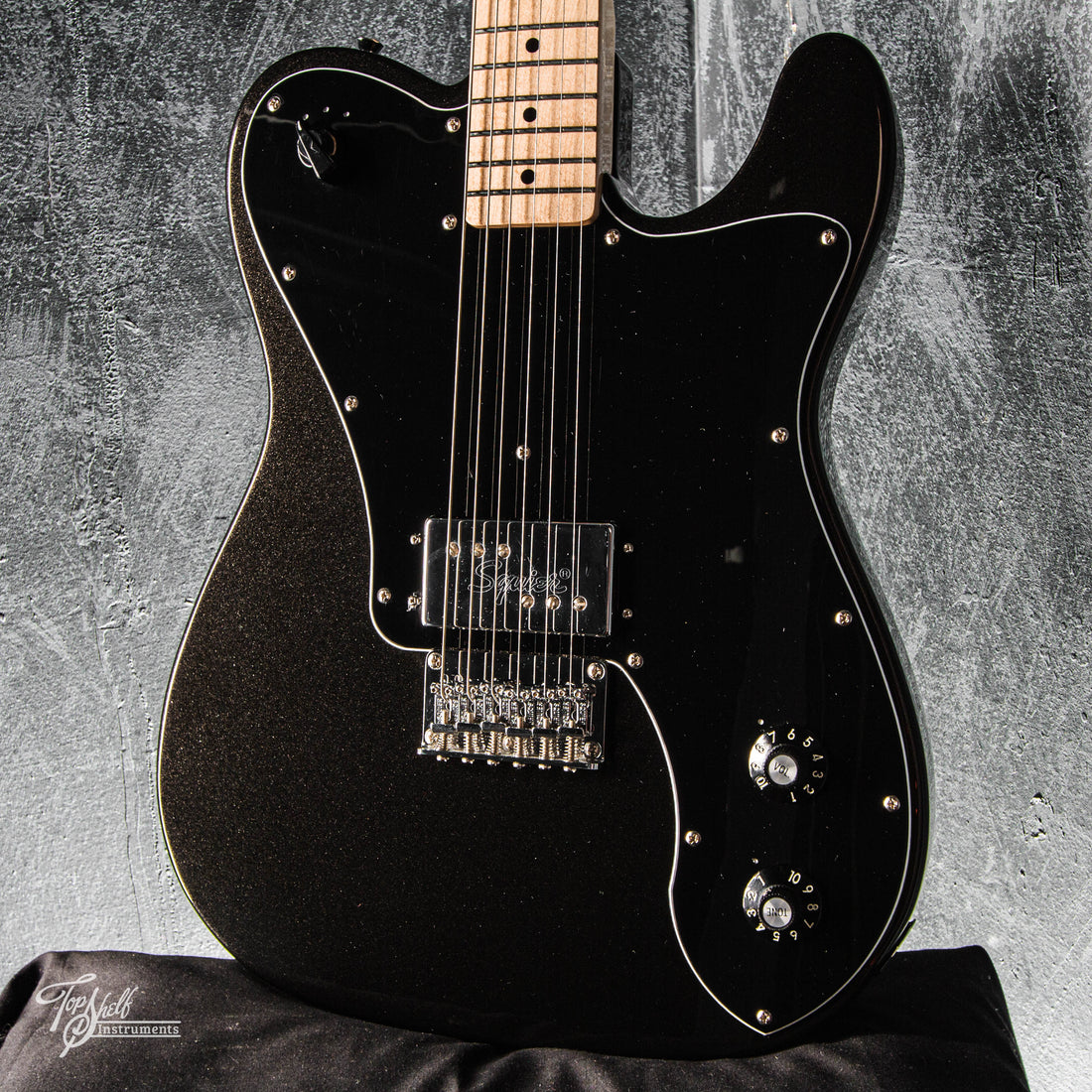 Squier Paranormal Esquire Deluxe Metallic Black 2023