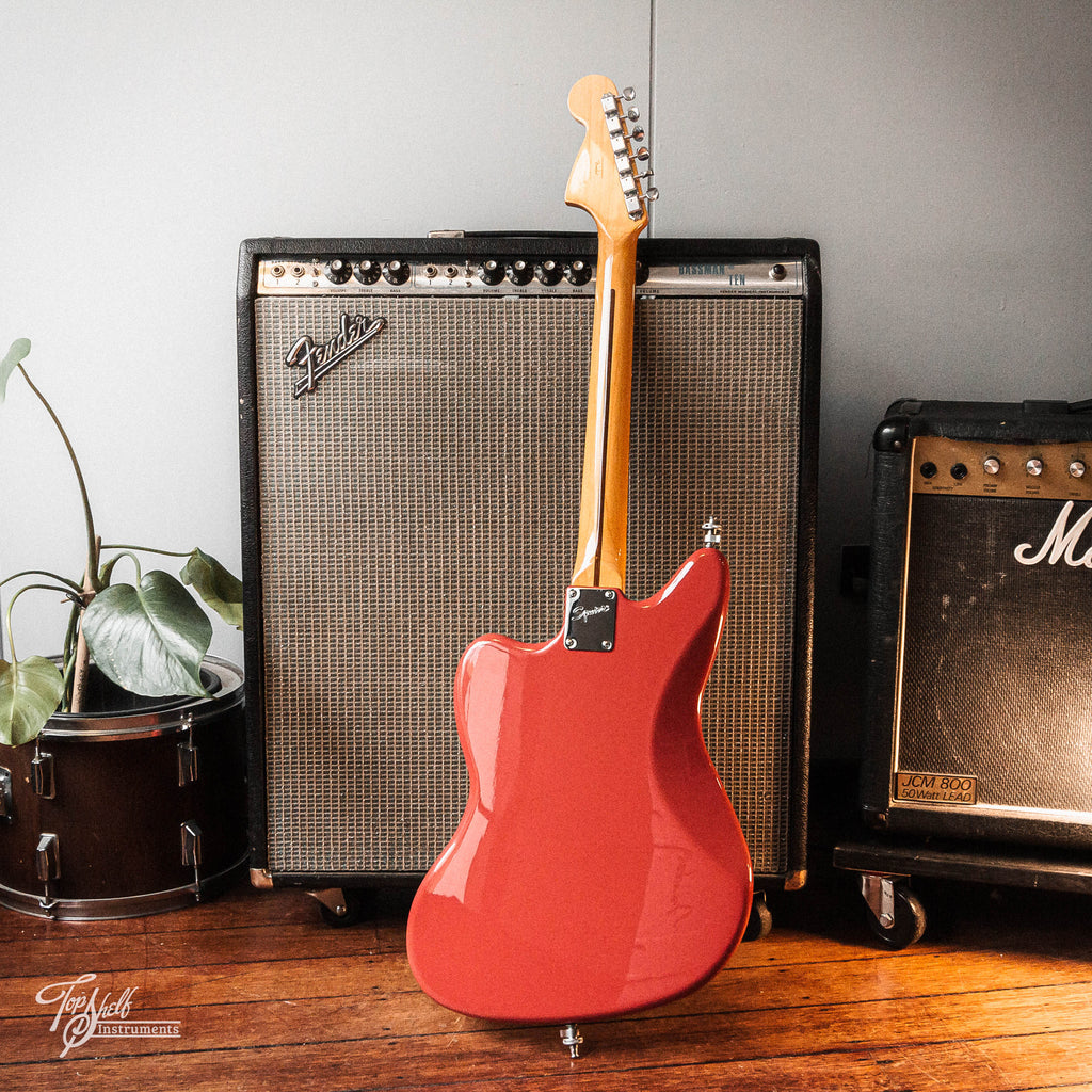 Squier Vintage Modified Jaguar HH Fiesta Red 2010