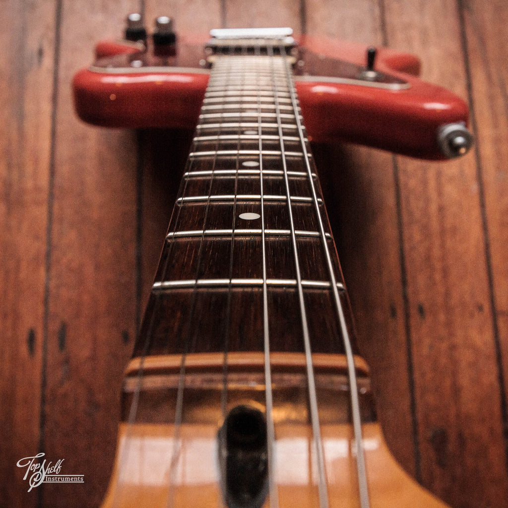 Squier Vintage Modified Jaguar HH Fiesta Red 2010