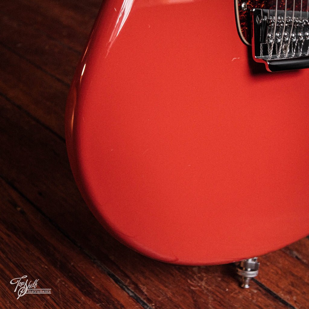 Squier Vintage Modified Jaguar HH Fiesta Red 2010