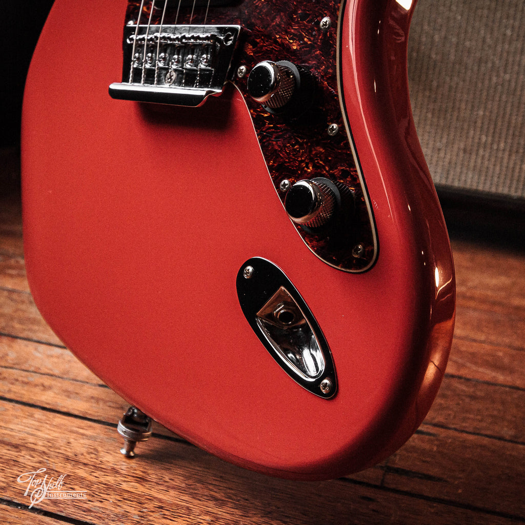 Squier Vintage Modified Jaguar HH Fiesta Red 2010