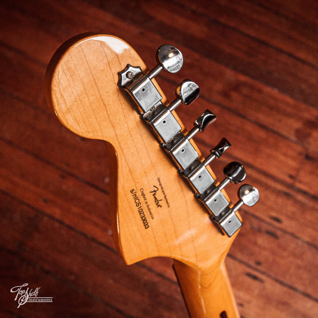 Squier Vintage Modified Jaguar HH Fiesta Red 2010