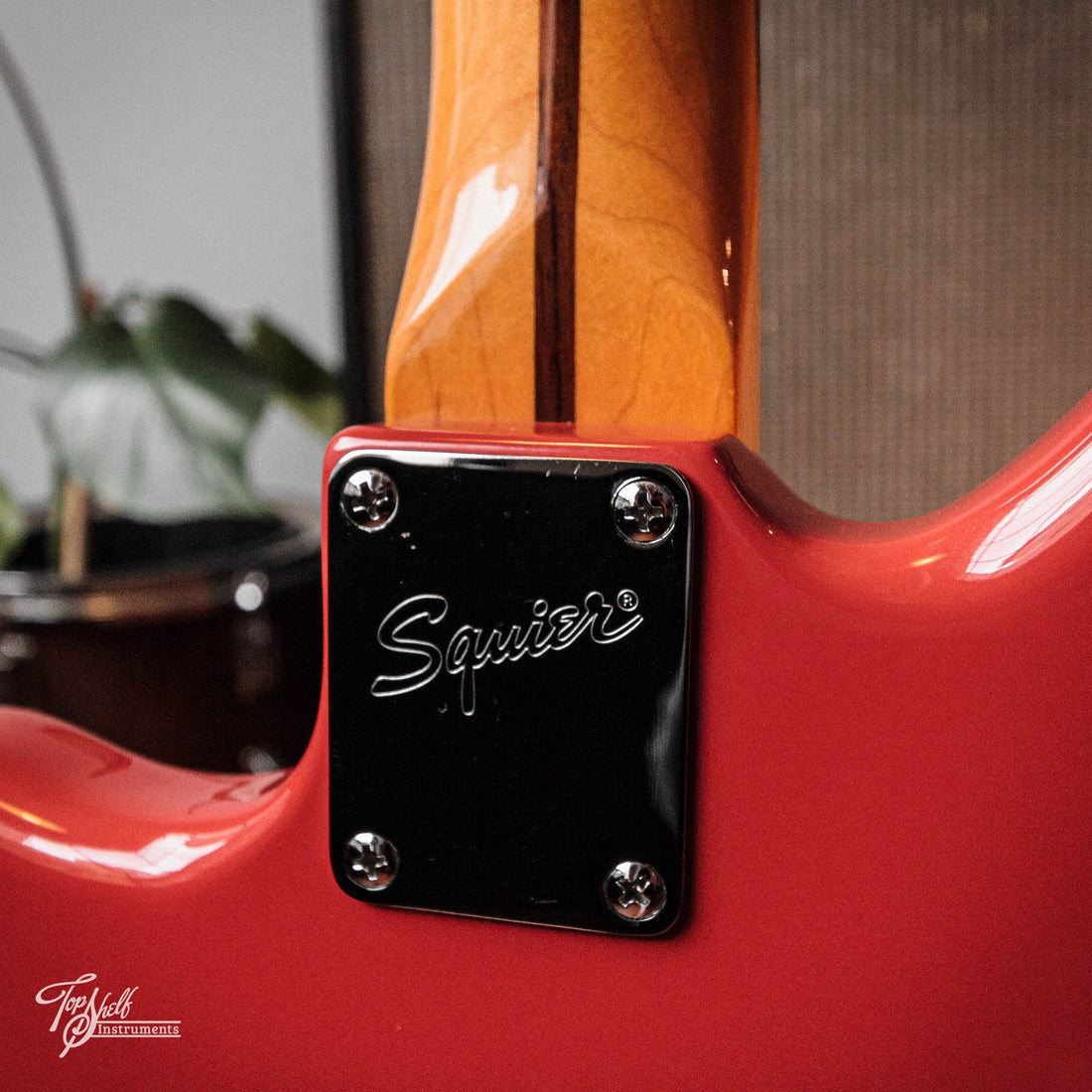 Squier Vintage Modified Jaguar HH Fiesta Red 2010